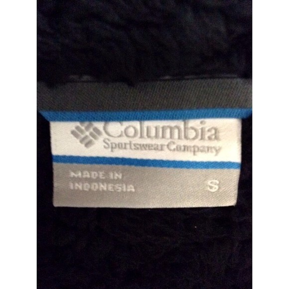 Columbia Vest Woman’s Black Polyester Nylon Small Fast Beauty Style Winter NWT - Picture 3 of 10